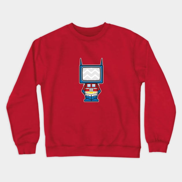 TV Headz - Optimus Crewneck Sweatshirt by TVHeadz